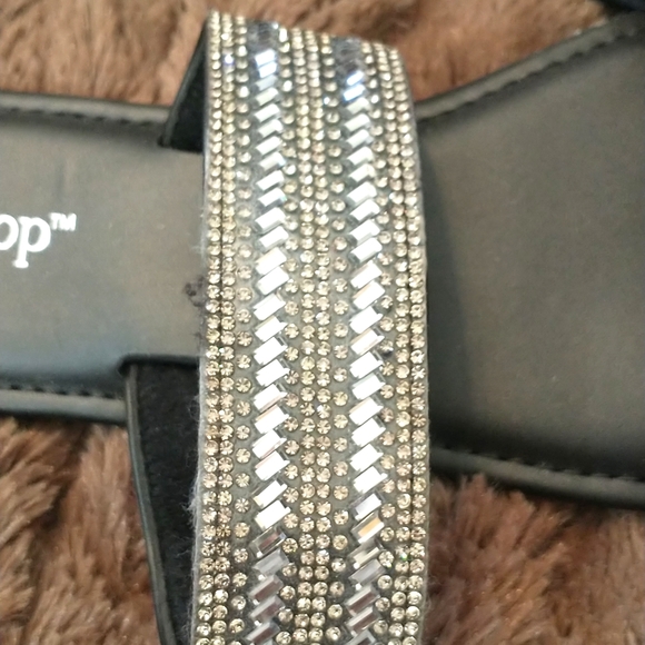 West loop sandals blingy size 7 to 8 - Picture 3 of 6